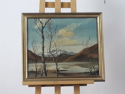 Lot 369 - BEN ALDER, AN OIL BY DONAL LINDSAY GLEGG