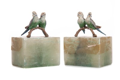 Lot 489 - A PAIR OF EARLY 20TH CENTURY BOOKENDS OF ART DECO DESIGN