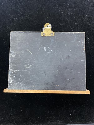 Lot 23 - AN UNUSUAL CLAY BUST OF A SCIENTIST