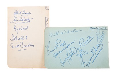 Lot 1530 - MANCHESTER UNITED F.C. 'BUSBY BABES' AUTOGRAPHS