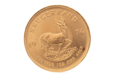 Lot 16 - GOLD KRUGERRAND DATED 1974