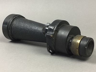 Lot 429 - A MILITARY MONOCULAR AND A PAIR OF BINOCULARS