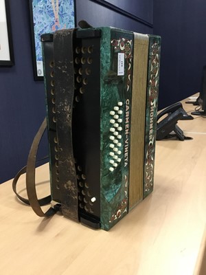 Lot 442 - A HOHNER CARMEN-VINETA ACCORDION