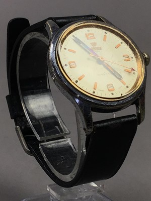 Lot 473 - A ROAMER WRIST WATCH AND ANOTHER