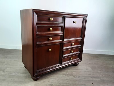 Lot 323 - A PAIR OF CHERRYWOOD CABINETS