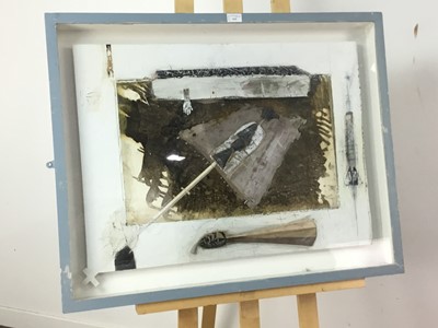 Lot 535 - ABSTRACT, A SCOTTISH SCHOOL MIXED MEDIA