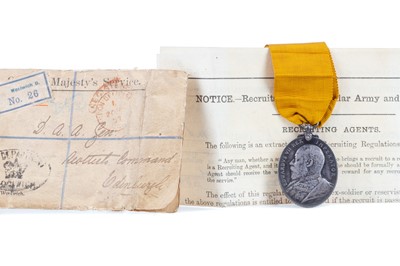 Lot 32 - EDWARD VII LONG SERVICE IN THE IMPERIAL YEOMANRY MEDAL