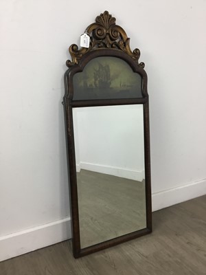 Lot 633 - A LATE VICTORIAN MIRROR