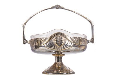 Lot 527 - A WMF SECESSIONIST SILVER PLATED FRUIT BASKET