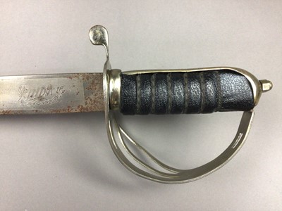 Lot 525 - A REPRODUCTION CAVALRY SABRE