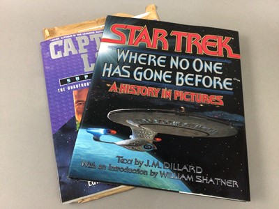 Lot 143 - A COLLECTION OF STAR TREK RELATED LITERATURE