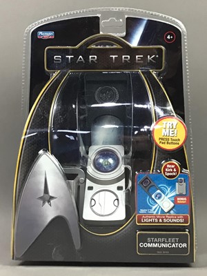 Lot 147 - A COLLECTION OF STAR TREK TOYS