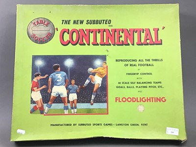 Lot 205 - A SUBBUTEO CONTINENTAL FLOODLIGHTING EDITION