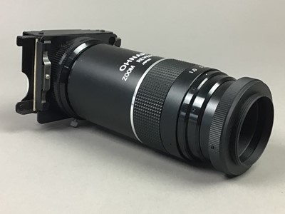 Lot 157 - A OHNAR ZOOM REVERSER LENS AND OTHERS