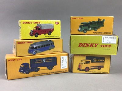 Lot 22 - A COLLECTION OF ATLAS EDITIONS DINKY MODELS