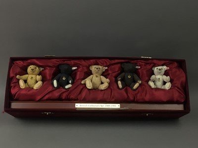 Lot 29 - A LIMITED EDITION SET OF FIVE ‘A CENTURY OF STEIFF’ BEARS