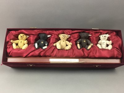 Lot 29 - A LIMITED EDITION SET OF FIVE ‘A CENTURY OF STEIFF’ BEARS