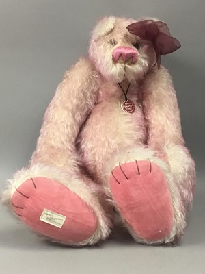 Lot 25 - A LIMITED EDITION DEANS BEAR OF ‘RASPBERRY SORBET’