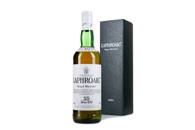 Lot 20 - LAPHROAIG 10 YEAR OLD ROYAL WARRANT 1994