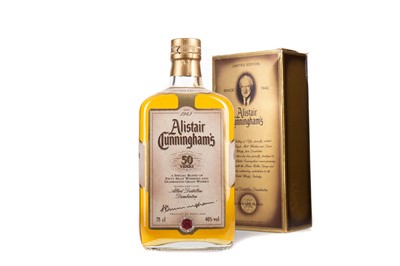 Lot 25 - ALISTAIR CUNNINGHAM'S 50 YEARS 75CL