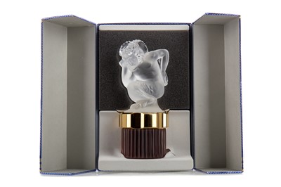 Lot 537 - A FAUN MASCOT FROM THE FLACON COLLECTION 2001 BY LALIQUE