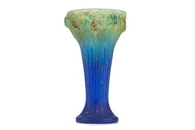 Lot 542 - HENRI BERGE (FRENCH 1868-1936) & AMALRIC WALTER (FRENCH 1870–1959), A PATE-DE-VERRE ABIELLE VASE