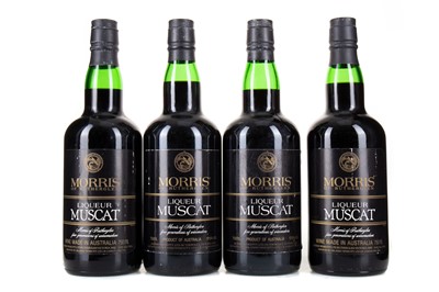 Lot 333 - 4 BOTTLES OF MORRIS OF RUTHERGLEN MUSCAT LIQUEUR