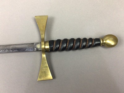 Lot 289 - A DRESS COURT SWORD AND OTHERS
