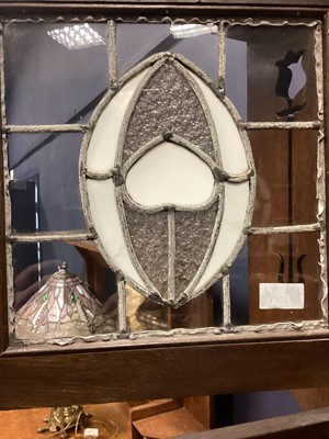 Lot 570 - AN ARTS & CRAFTS OAK HALL ROBE IN THE MANNER OF SHAPLAND & PETTER