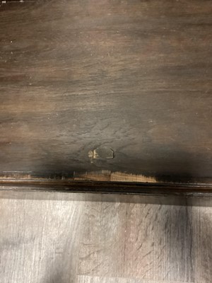 Lot 570 - AN ARTS & CRAFTS OAK HALL ROBE IN THE MANNER OF SHAPLAND & PETTER