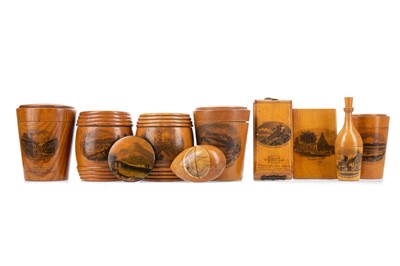 Lot 778 - A COLLECTION OF VICTORIAN MAUCHLINE WARE