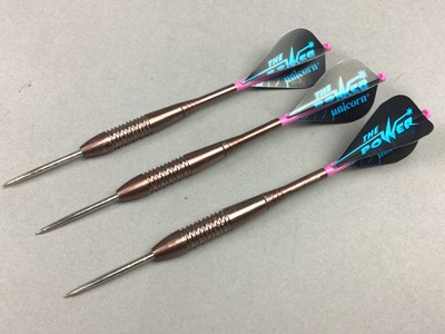 Lot 311 - A SET OF DARTS USED BY PHIL 'THE POWER' TAYLOR