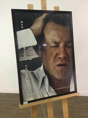 Lot 313 - A RAY WINSTON SIGNED CRYING MEN POSTER