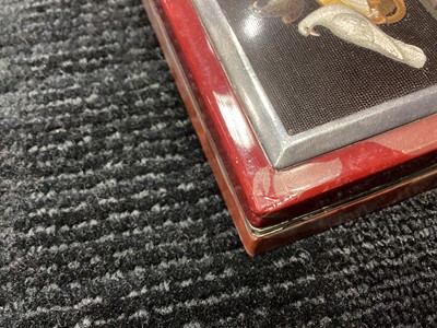 Lot 41 - AN EARLY 19TH CENTURY ITALIAN GRAND TOUR MICROMOSAIC SNUFF BOX