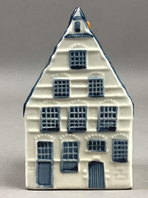 Lot 344 - A GROUP OF THIRTEEN KLM BOLS MODEL HOUSE DECANTERS