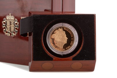 Lot 26 - AN ELIZABETH II GOLD PROOF SOVERIGN DATED 2016