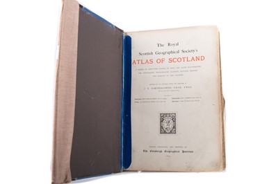 Lot 38 - THE ROYAL SCOTTISH GEOGRAPHICAL SOCIETY'S ATLAS OF SCOTLAND