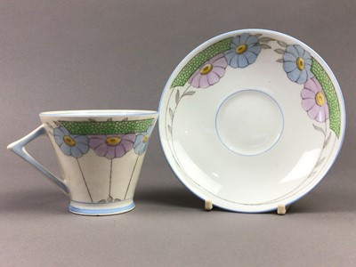 Lot 395 - A LAWLEYS PART TEA SERVICE