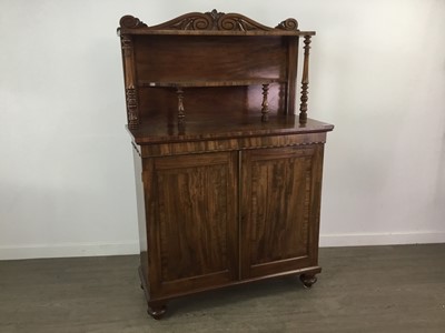 Lot 782 - A WILLIAM IV MAHOGANY CHIFFONIER