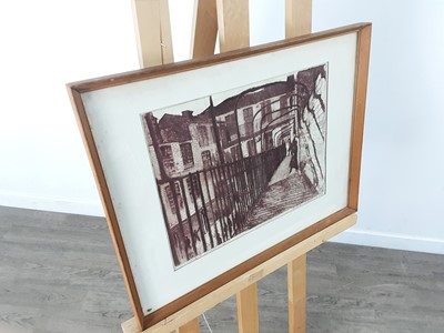 Lot 501 - ST MUNGO'S ACADEMY, AN ETCHING BY JAMES WALSH