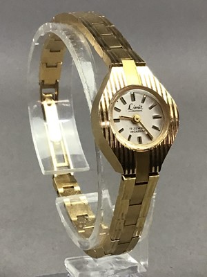 Lot 423 - TWO LADY'S GOLD PLATED WRIST WATCHES