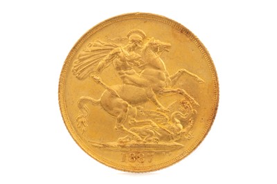 Lot 31 - A VICTORIA GOLD DOUBLE SOVEREIGN DATED 1887