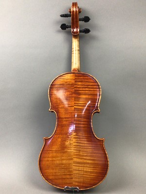 Lot 613 - A FULL-SIZE GERMAN VIOLIN ATTRIBUTED TO EUGEN GARTNER OF STUTTGART