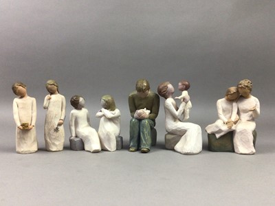 Lot 477 - A GROUP OF WILLOW TREE FIGURES