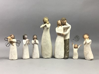 Lot 477 - A GROUP OF WILLOW TREE FIGURES