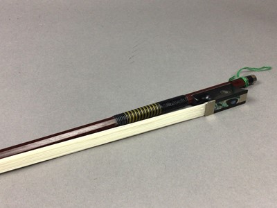 Lot 676 - A LOT OF TEN VARIOUS VIOLIN BOWS