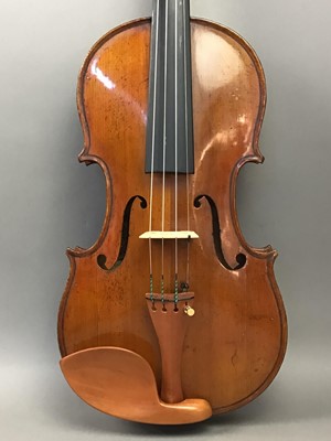 Lot 634 - A FULL SIZE VIOLIN FROM THE WORKSHOP OF WILLIAM E. HILL & SONS