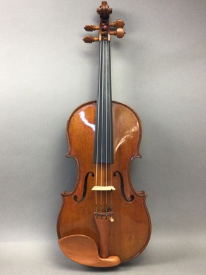 Lot 634 - A FULL SIZE VIOLIN FROM THE WORKSHOP OF WILLIAM E. HILL & SONS