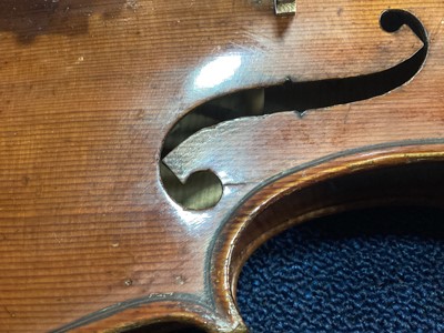 Lot 634 - A FULL SIZE VIOLIN FROM THE WORKSHOP OF WILLIAM E. HILL & SONS