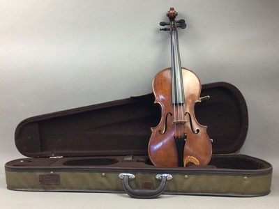 Lot 638 - A SCOTTISH FULL SIZE VIOLIN BY CHARLES E. PARKINSON